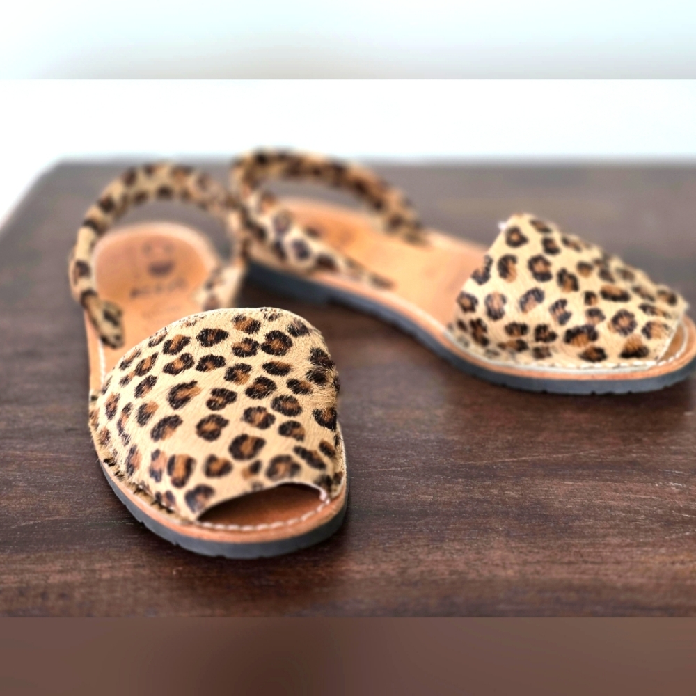 Leopard Print Women's Sandals